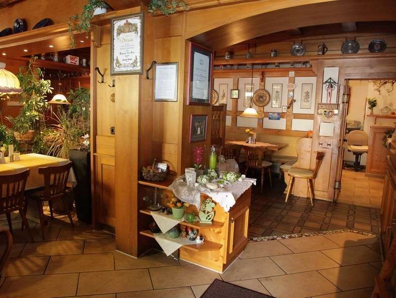 Gasthof Hotel Bauer Херсбрук Ресторан фото